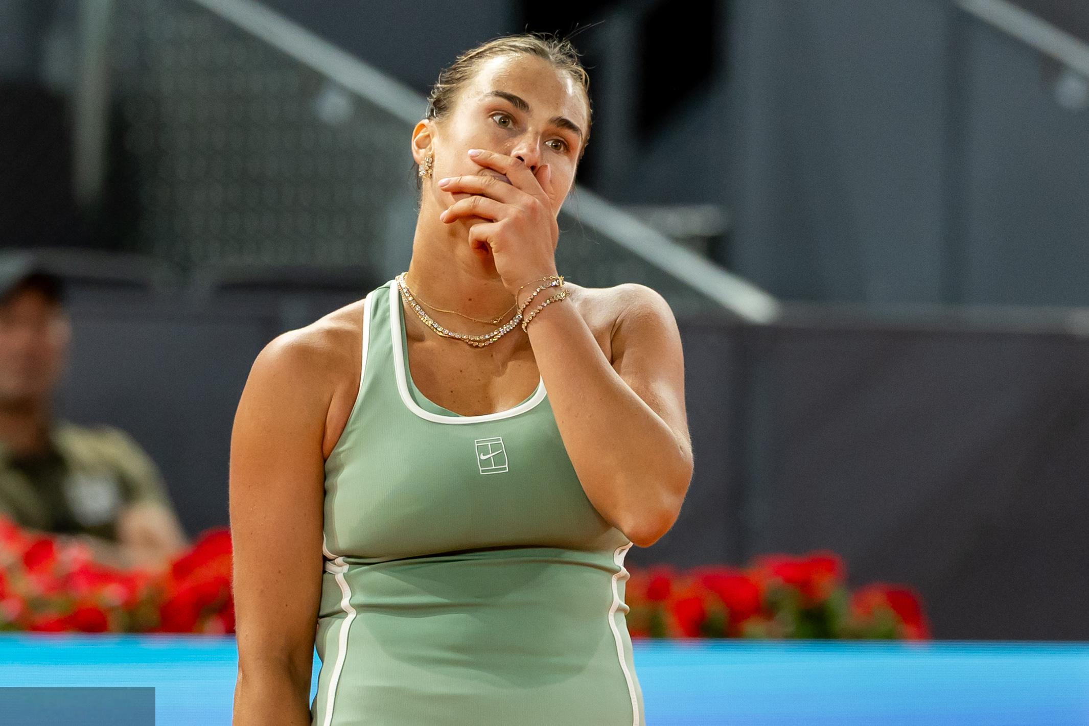 萨巴伦卡1比2巴普蒂斯特萨巴伦卡赛季第二败 马德里赛，巴普蒂斯特挽救六个赛点，以