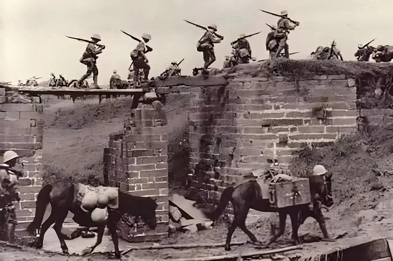 日本鬼子走过的地方，留下的只有残垣断壁和无尽伤痛。就像1938年11月，侵华日军