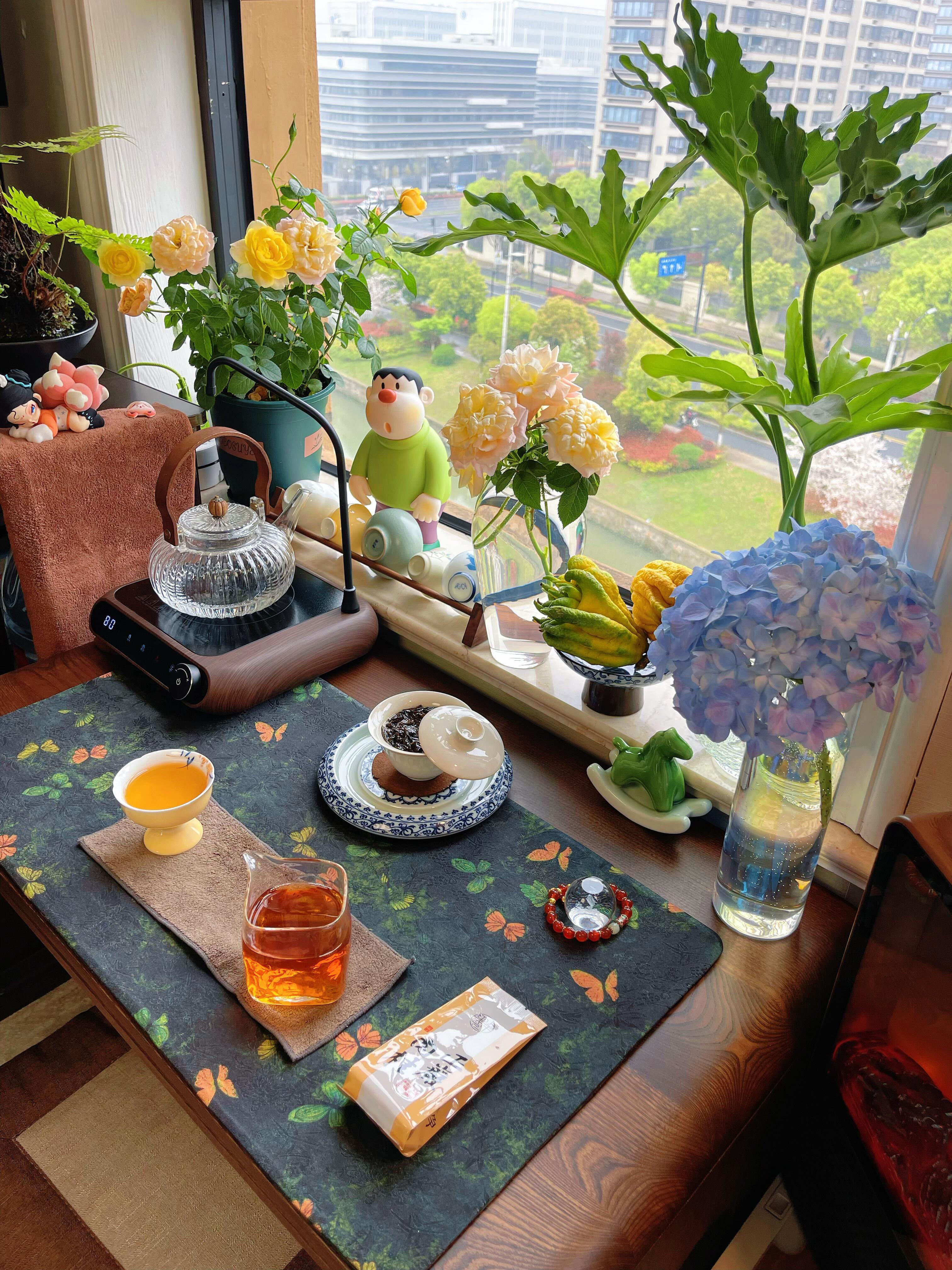 植物遇见设计｜春日氛围感茶桌！ 