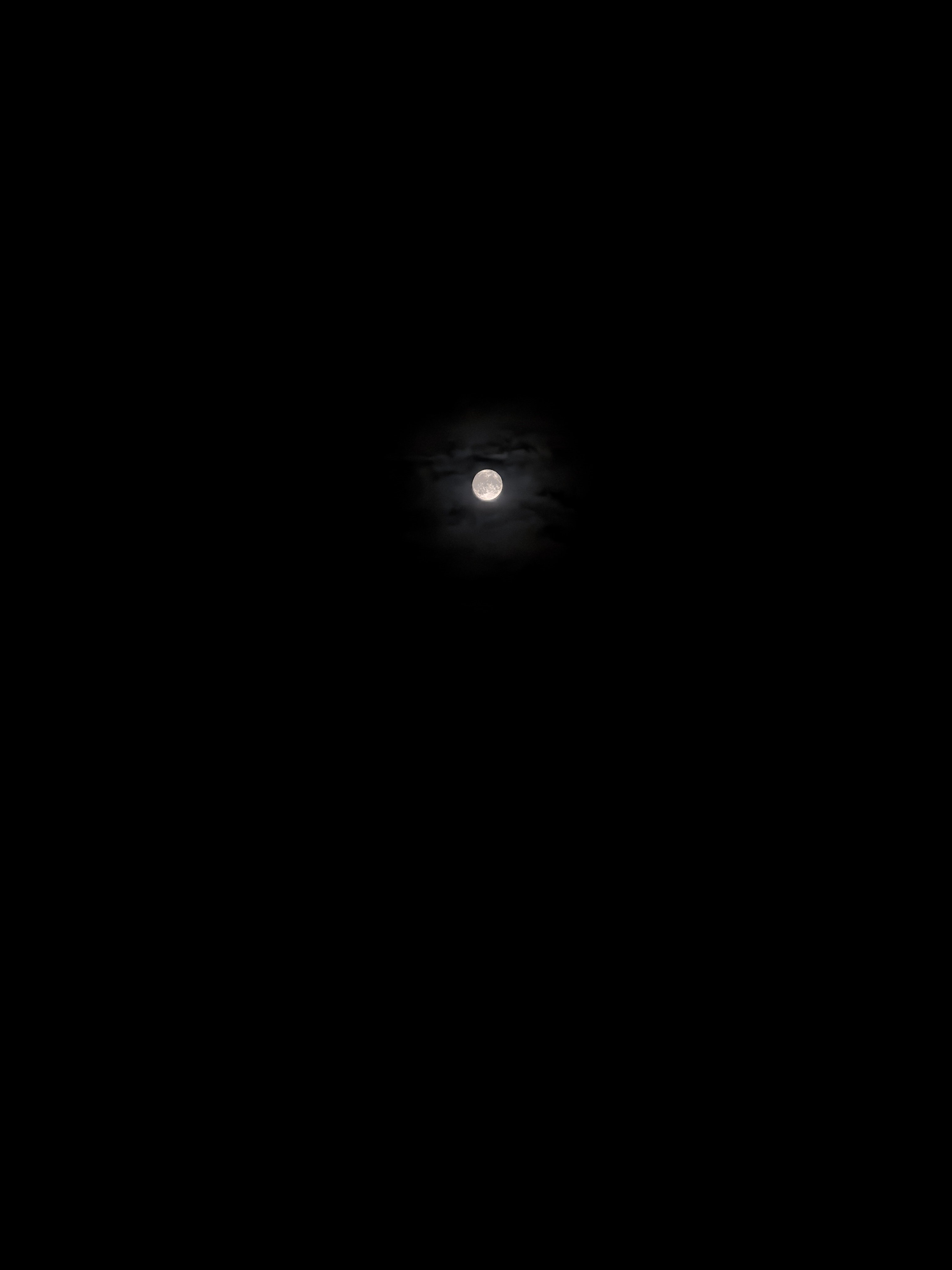 没看成的月亮跑楼顶看到了外面真的很舒适 