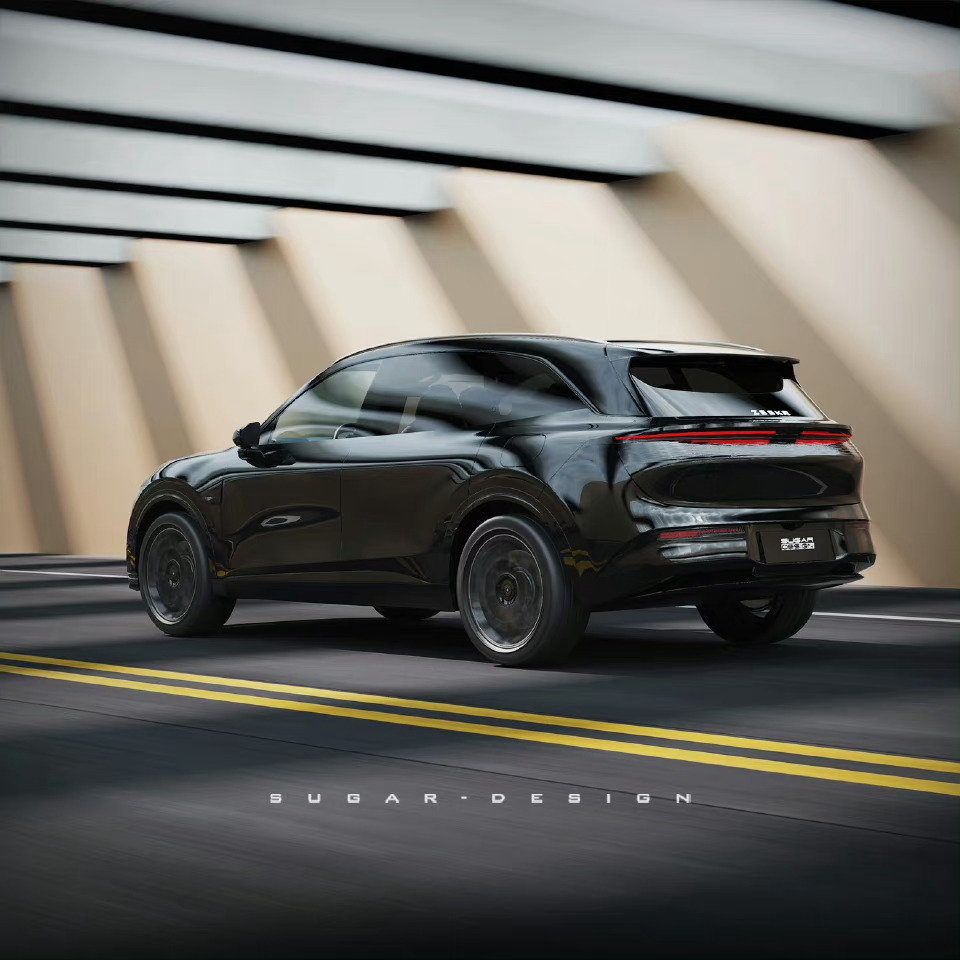 黑武士版本来啦！极氪CX1E极夜黑动态预览！ ​​​