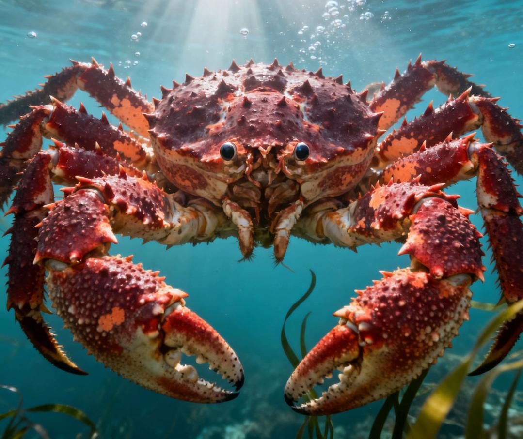 元旦帝王蟹卖爆了！新疆吉木乃口岸进口贸易额破1亿！

谁能想到，内陆口岸竟成鲜活