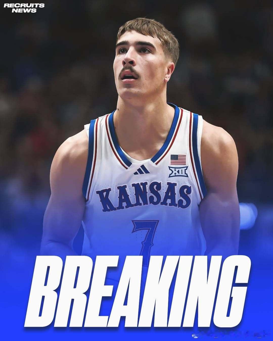 科尔·罗萨里奥(Kohl Rosario)将重返堪萨斯大学开启大二赛季NCAA堪