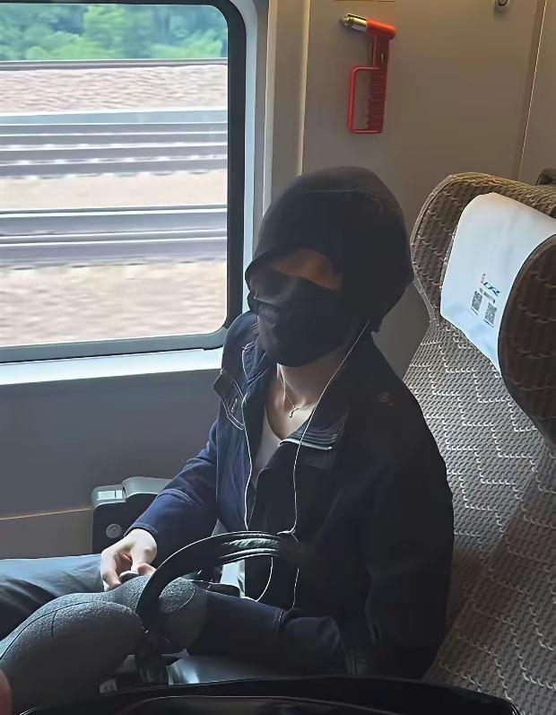 不是说他是个明星吗？好歹也给他买一张商务座的高铁票啊，安安静静独享一人位置不是挺