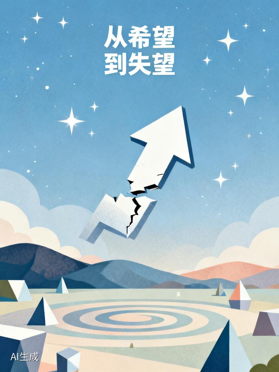 没有感受过上涨的喜悦；
只有感到逐渐加深的痛苦。
跌10%，没太在乎；
跌20%