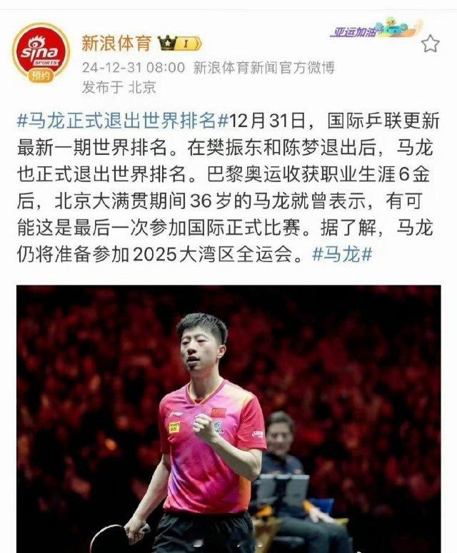 国际乒联尚未更新第53周排名  WTT和CTTA还没商量好吗？心虚到不敢更新世排