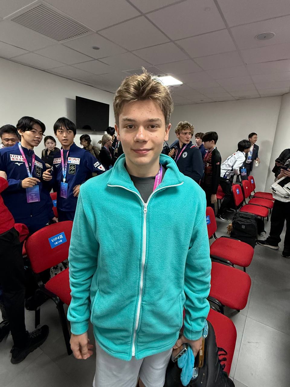 抽签结果：Lev Lazarev 22 Sofia Dzepka 23 Mari