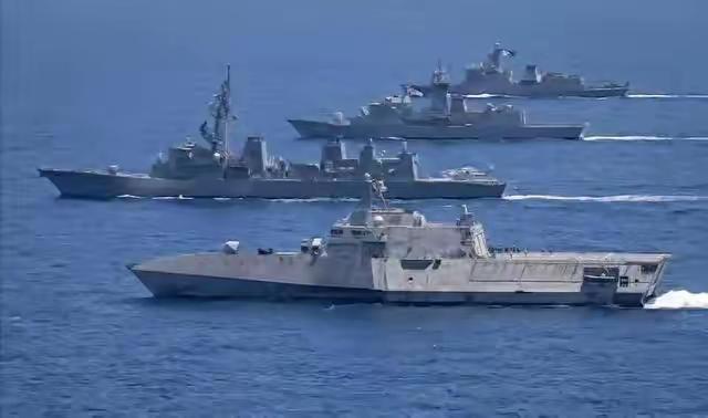 台海巡署巡逻船不断对中国大陆海警巡逻执法船挑衅滋事，中国大陆海警执法船有权利将这