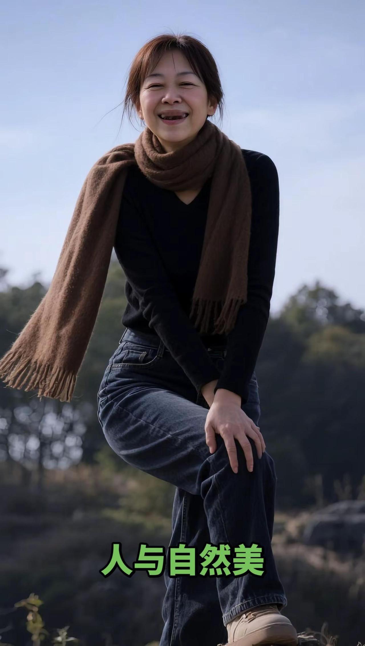 人与自然和谐共生。AI山野生活照