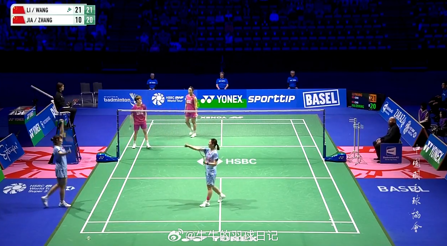 女双 决赛 李怡婧 王漪朵 21-10 22-20 贾一凡(2) 张殊贤 202