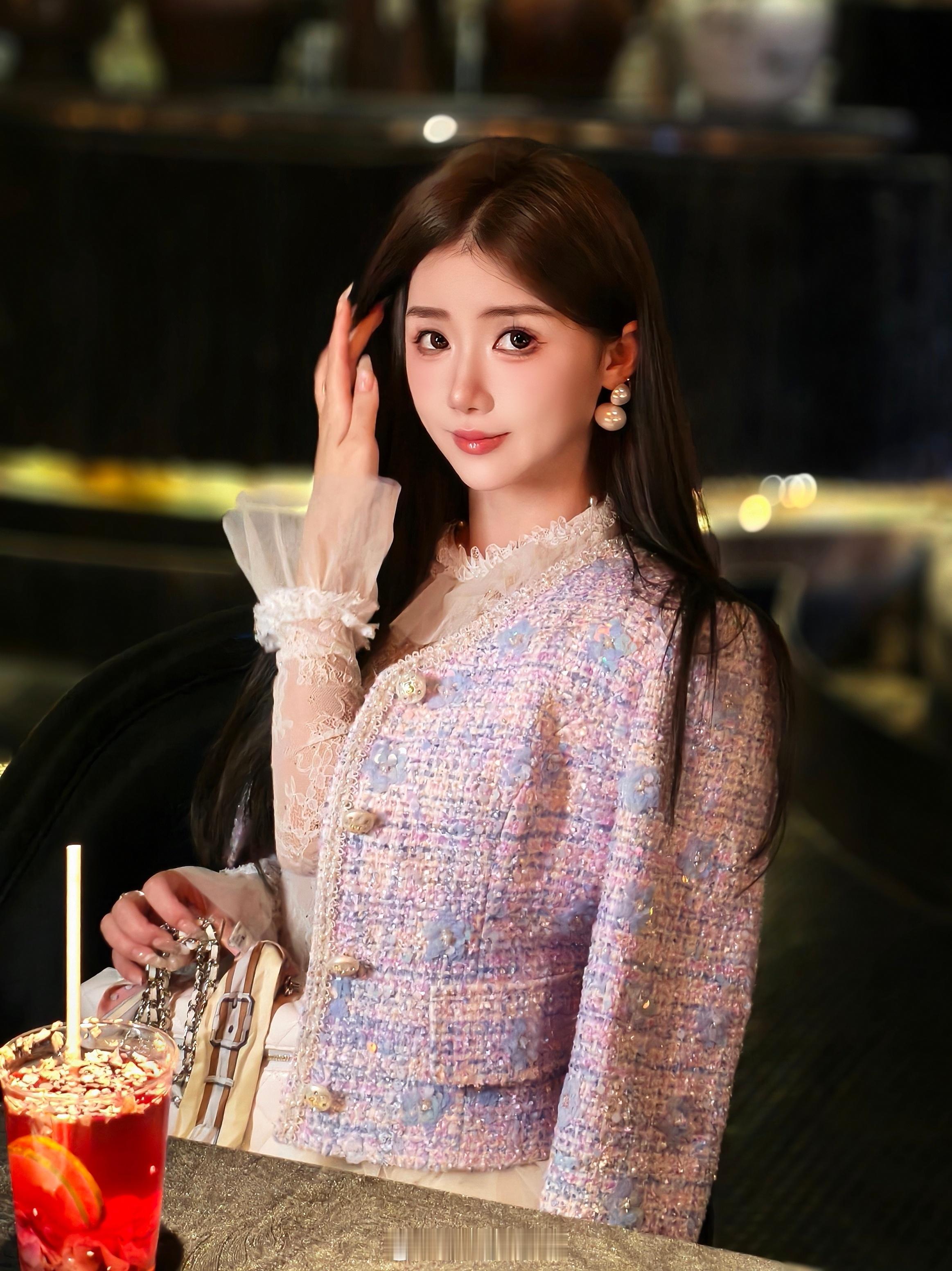 经典亮片紫，长裙版也补图了[音乐] ​​​