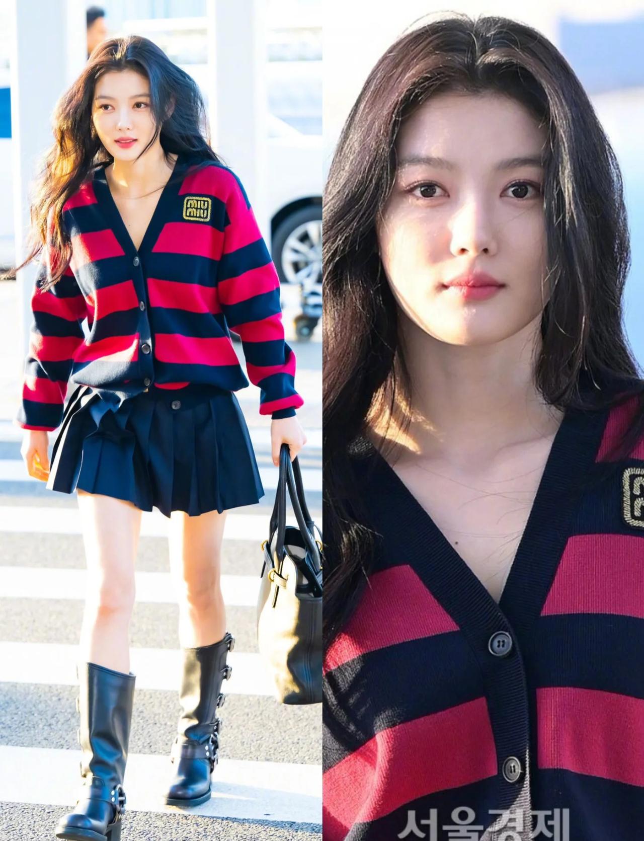 金裕贞 美的轻轻松松 连头发丝都在发光的机场图
金裕贞 审美积累