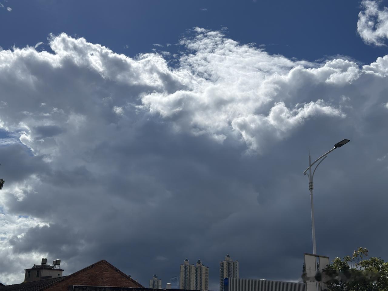 云南昆明的云。