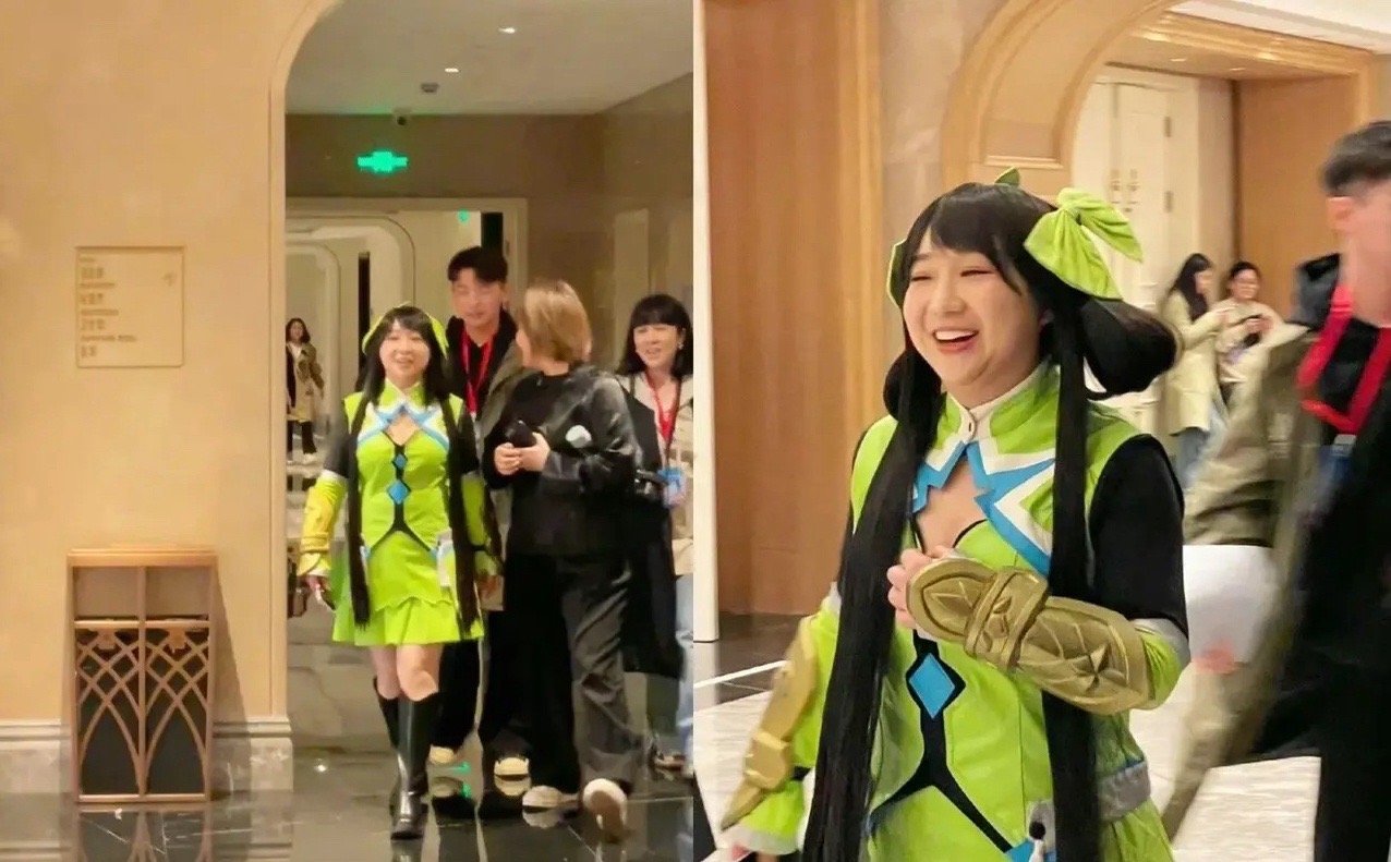 #傅首尔cos对抗路孙尚香#4月4日，傅首尔突然引起网友热议，不是因为感情问题，