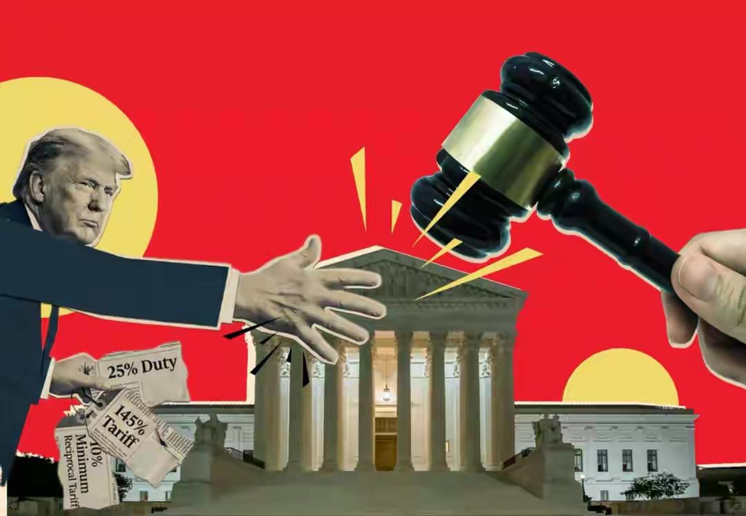 美国出现不可思议事情发生了，美国最高法院那纸裁决书，给了特朗普的全球关税政策一记