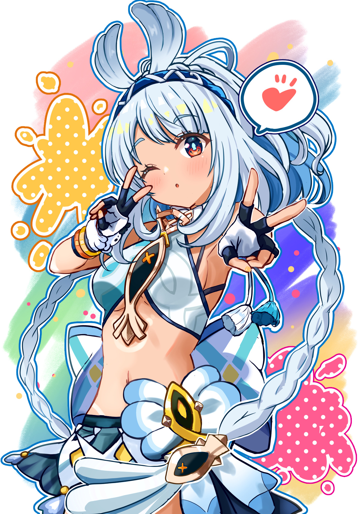卡哇伊玛拉妮～cr:画师 ayumu_motoi#原神##原神5.0版本##游园