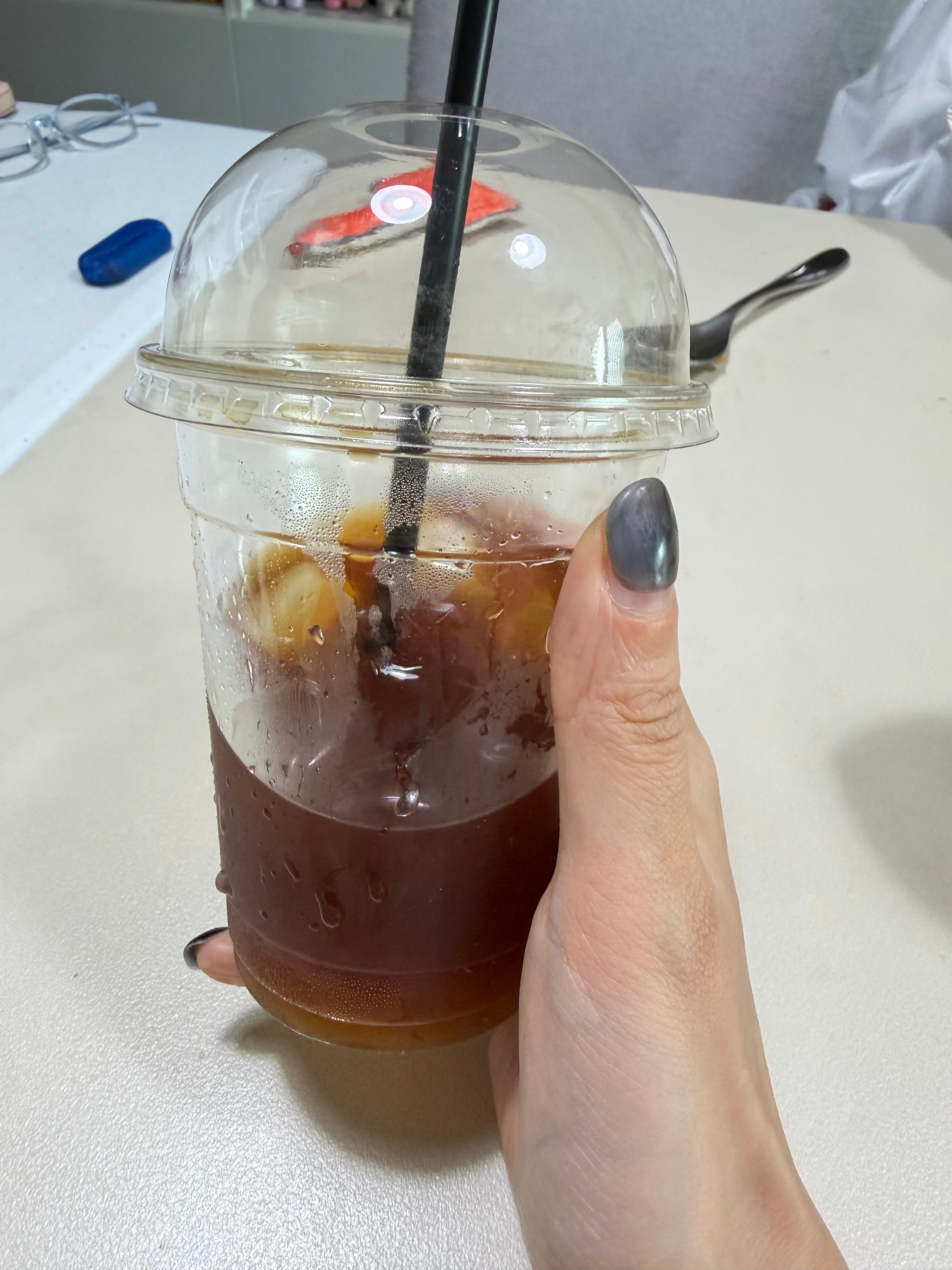 最近的命是冰美式给的这是今天的第四杯了