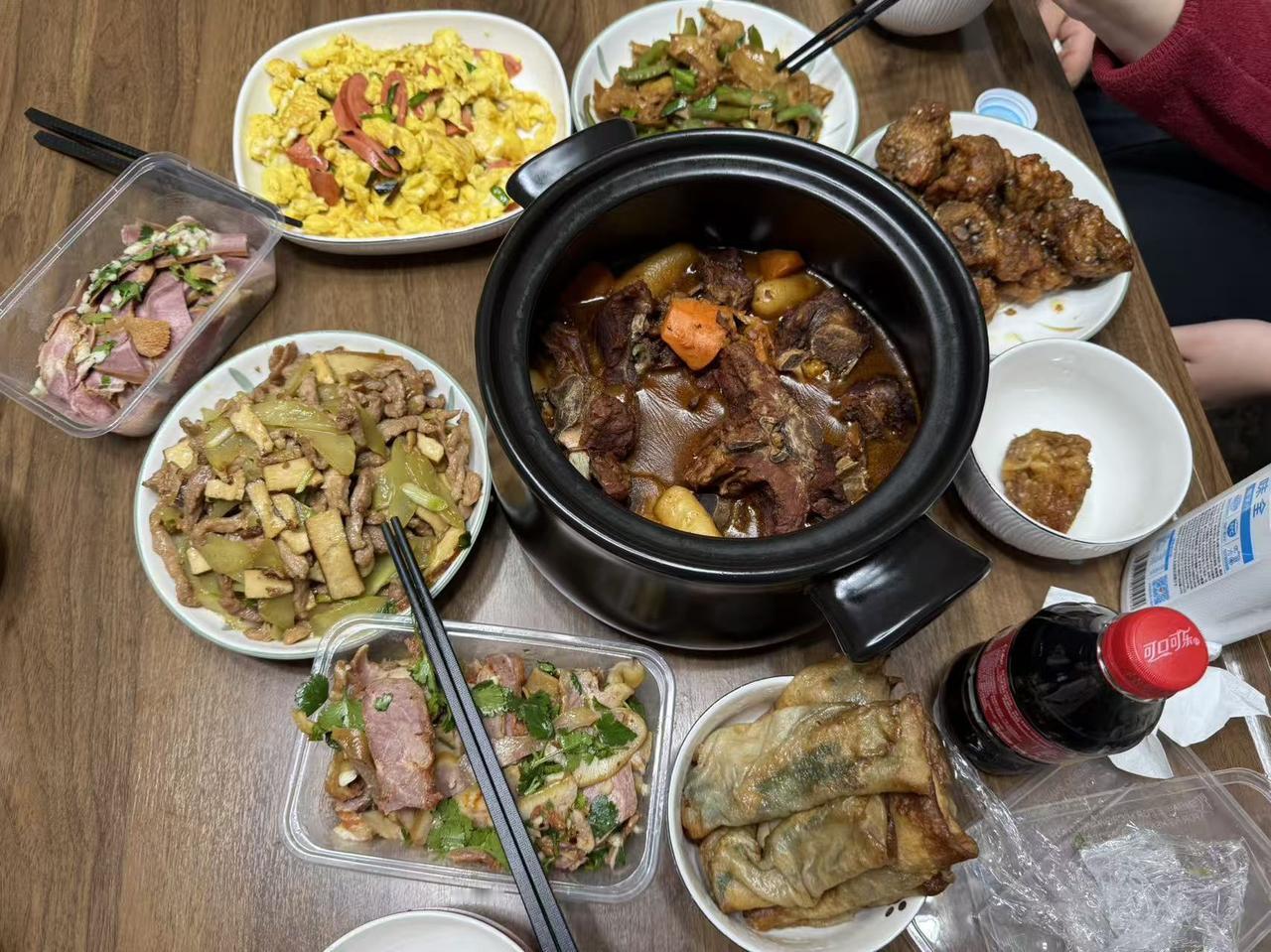 今日三餐分享小年，开开心心