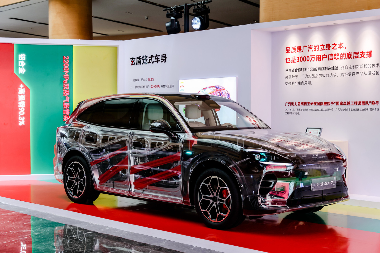 启境GX7行业首发阔五座形态启境GX7首发华系车四折叠大五座SUV是不是已经到下