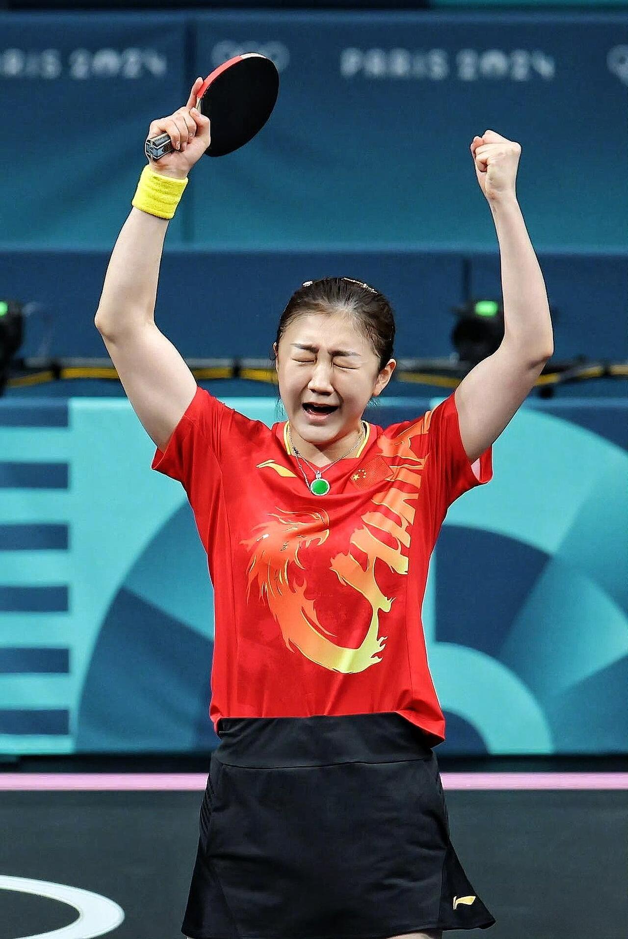 2020年乒乓球世界杯女单冠军；2020东京奥运会女团、女单双冠。
2022年成