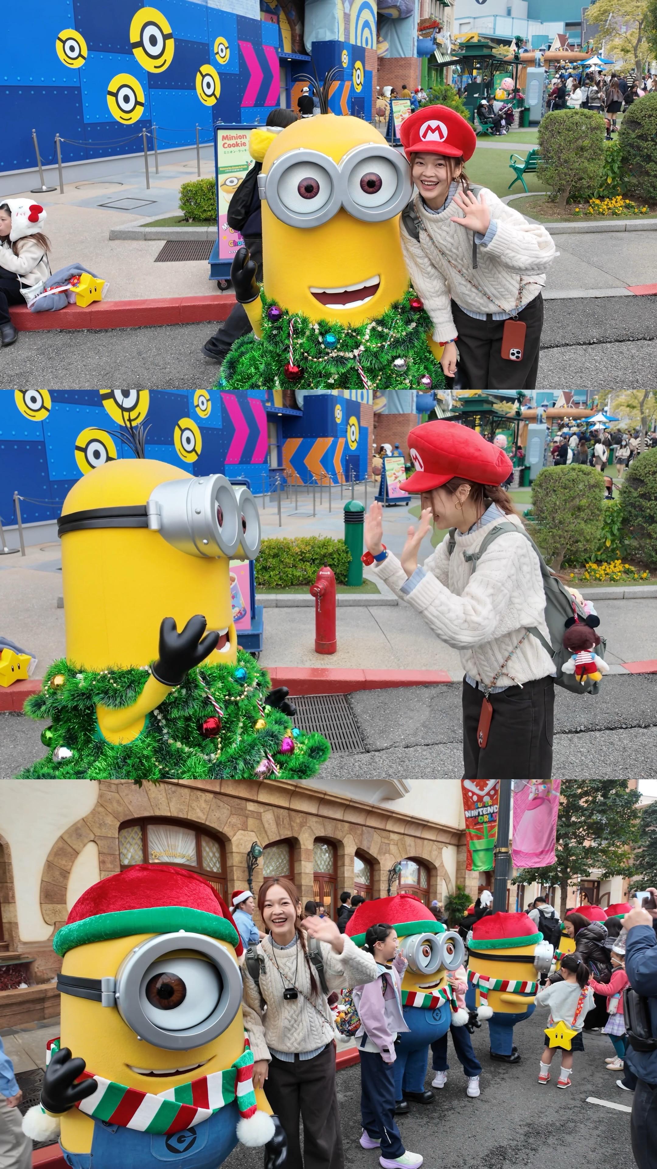 环球影城，我将拥护你 你怎么知道我见到小黄人了！！还和格鲁跳舞了！！！...