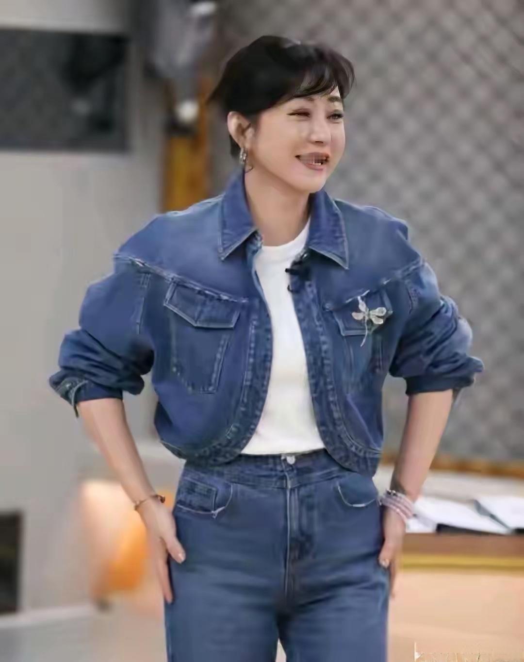 48岁的郝蕾减肥成功