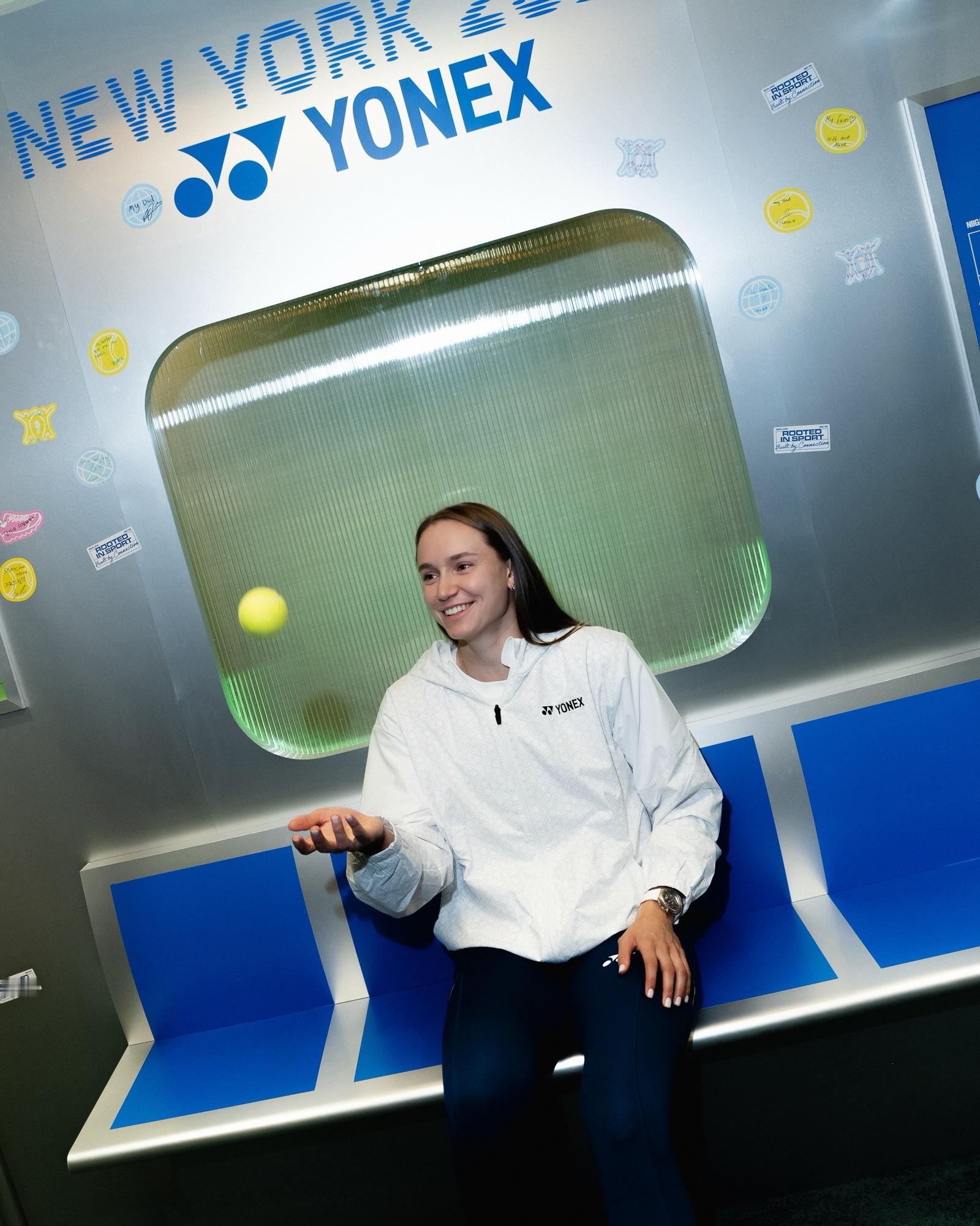 /ig更新@ yonex_tennis💙💚莱巴金娜美网2026ElenaRy