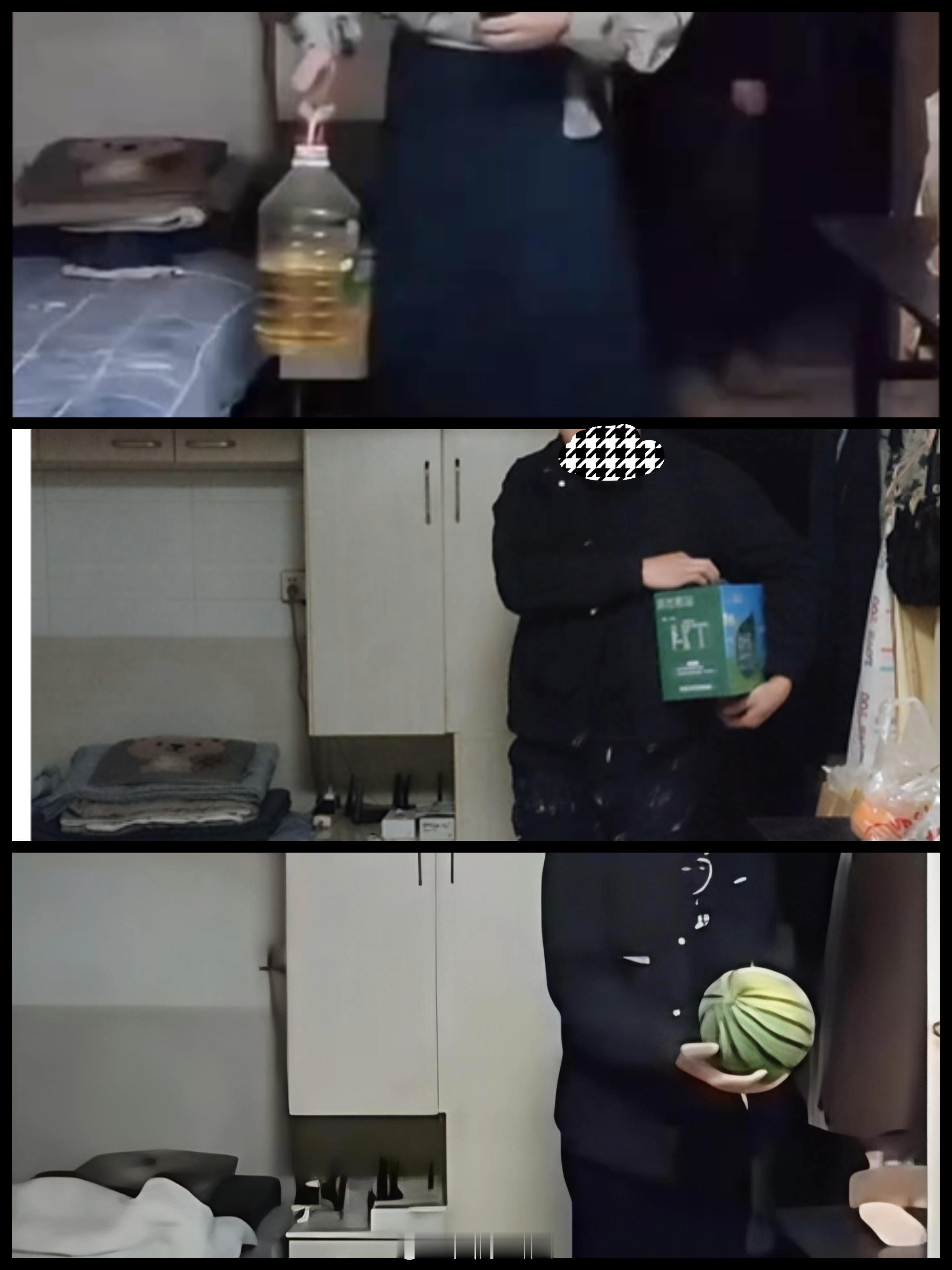 红大爷红老头这些年收到的礼物...有半桶豆油、西瓜、牛奶零食、小吃等等等..[允