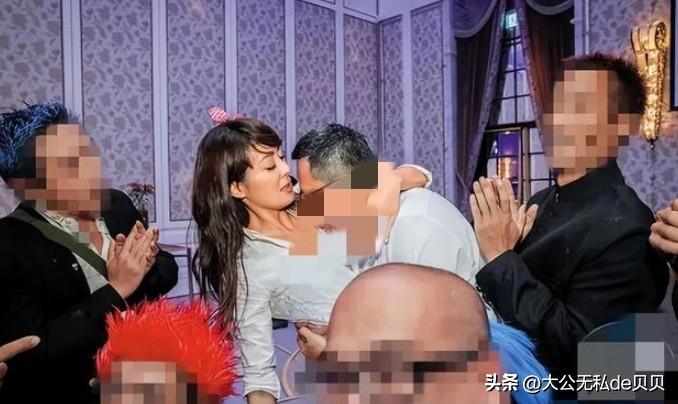 弯弯那边是真的开放啊！

贾永婕在派对上，竟然当着这么多好朋友，和她老公玩大尺度