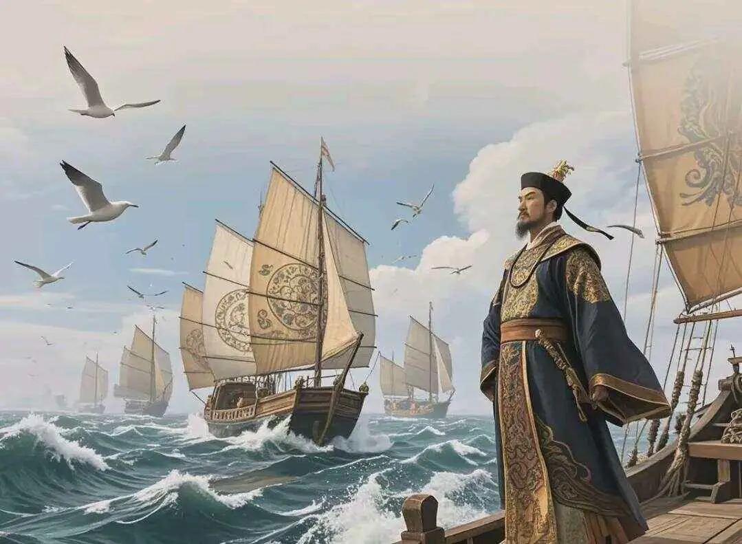 郑和下西洋的真正目的，不是为了宣扬国威，而是为了找一个人。

1402 年，明朝