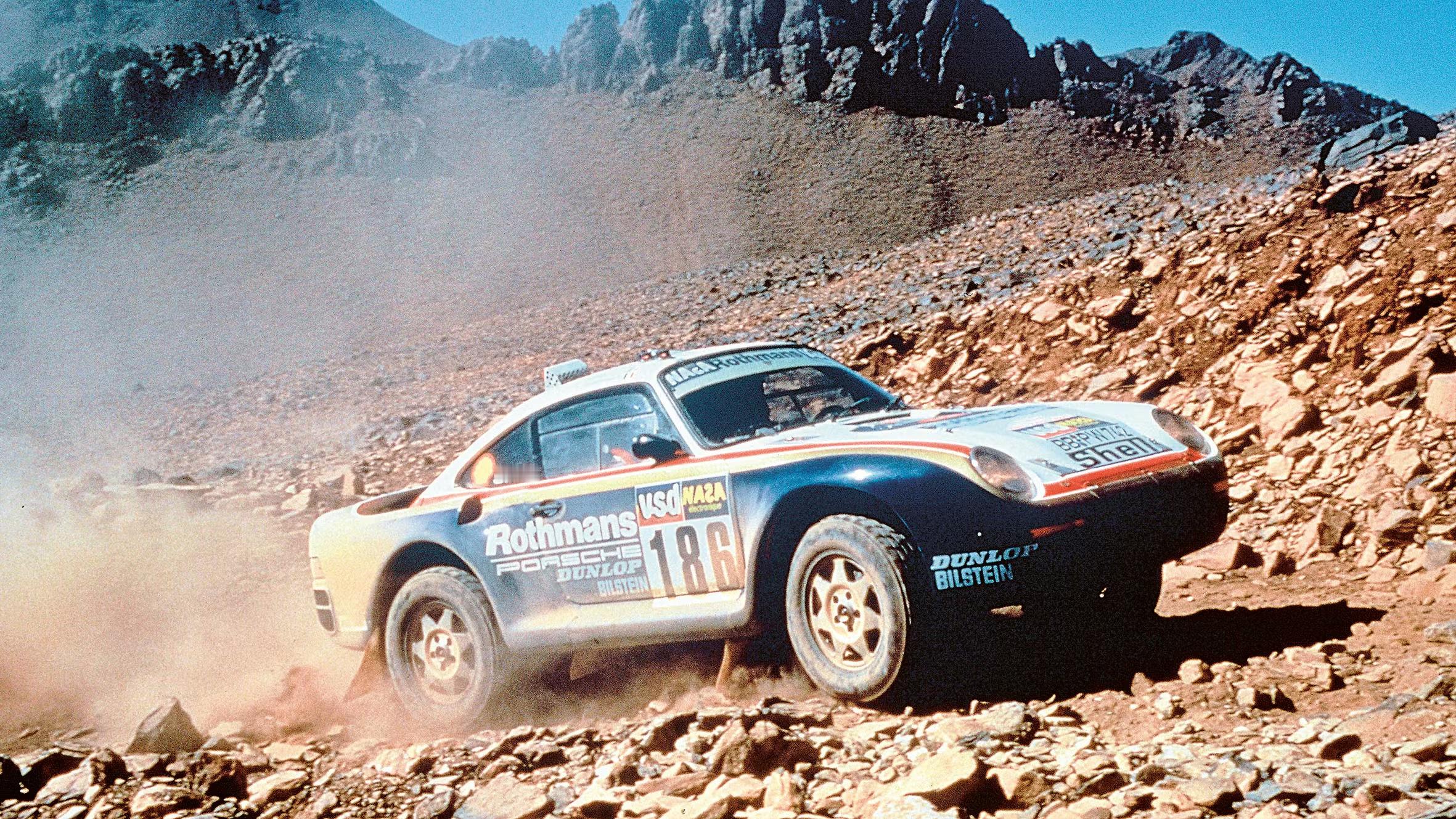 【陈年老图】40年前，里程最长的一届达喀尔拉力赛~1986年的巴黎-阿尔及尔-达