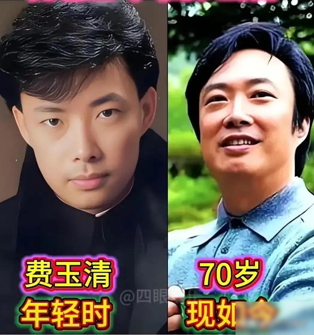 老婆巨星风采依旧。
费玉清年轻时的留影，展现出清澈明亮与文雅的气质。可我更想说，