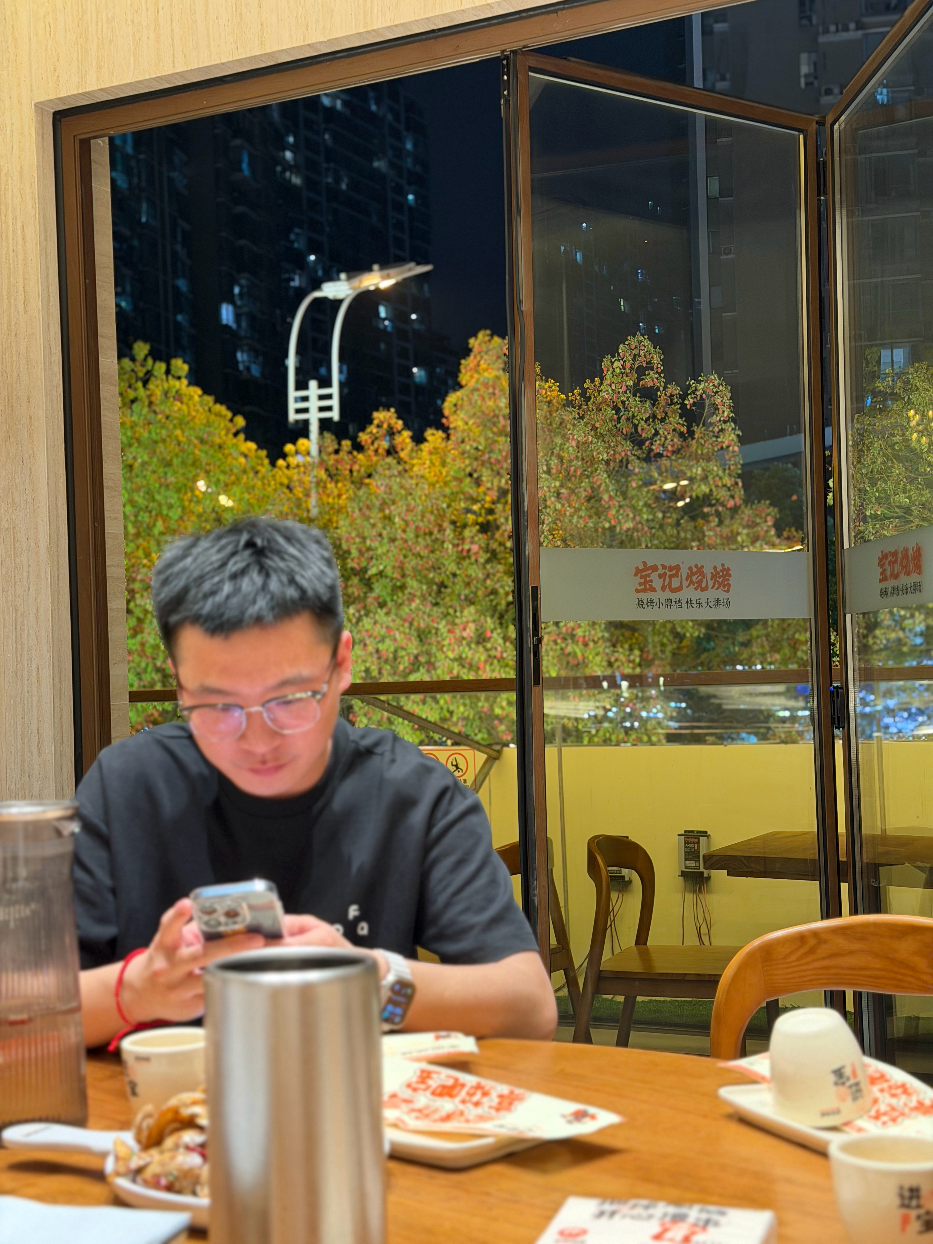 他们说这家烧烤很好吃，这个天气很适合吃烧烤 合肥·宝记烧烤(合肥滨湖店)