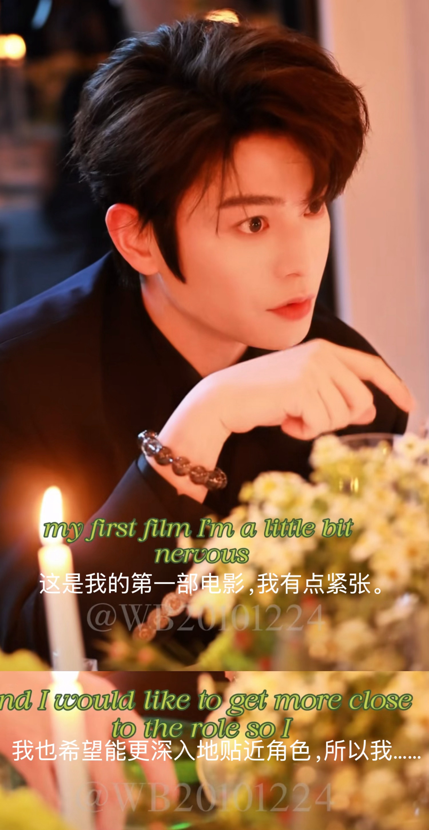 这里是在分享小江的角色塑造过程吗？