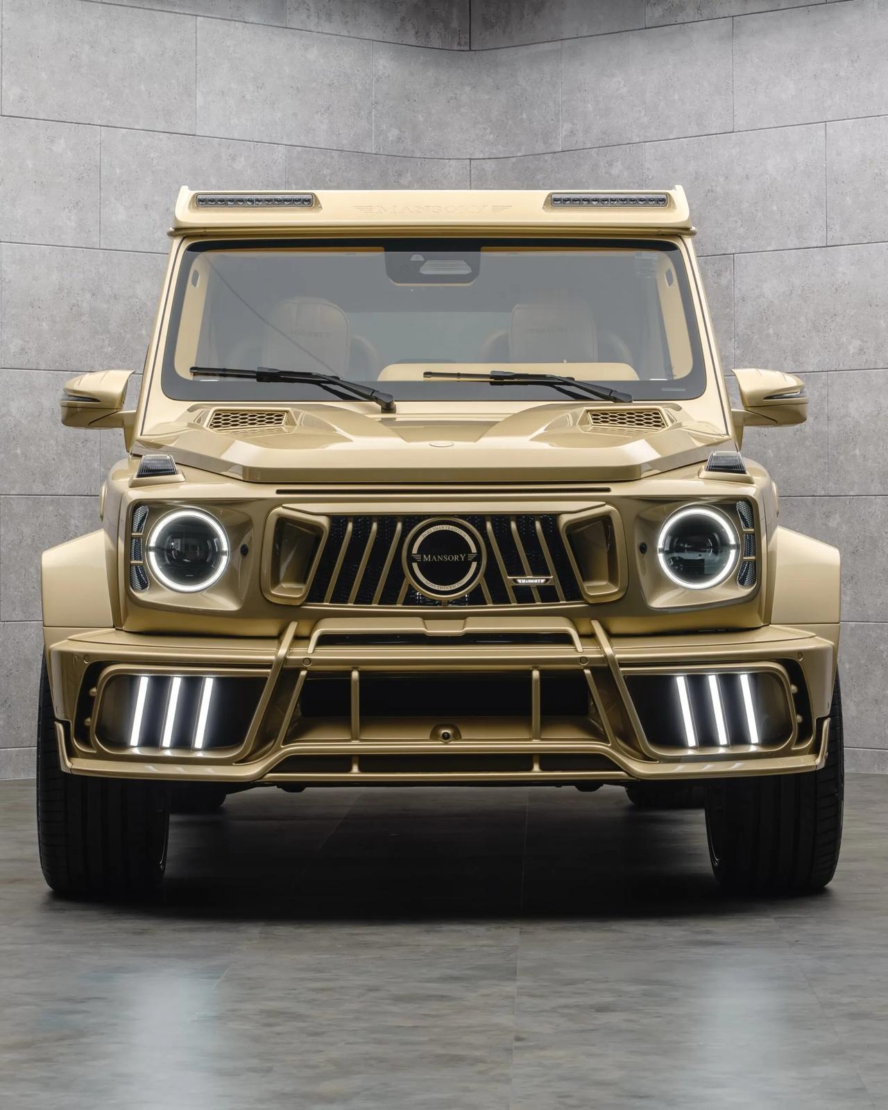 Mansory黄金AMG G63，再度打破传统改装审美
知名德国改装厂商Mans