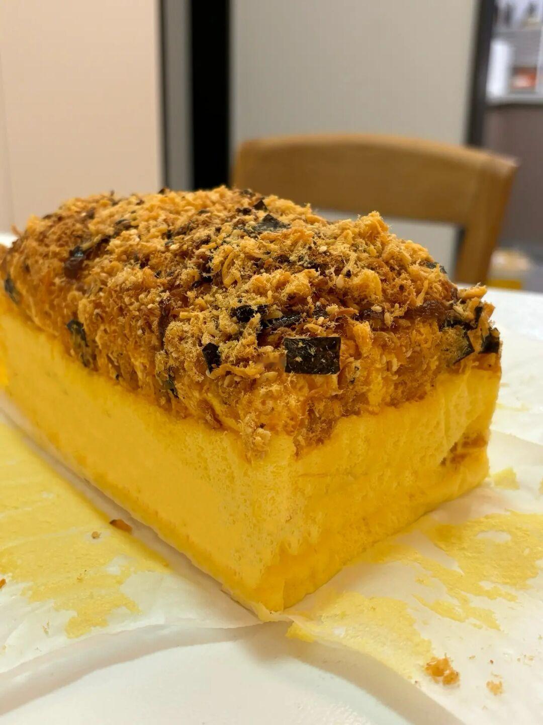 在家做肉松芝士蛋糕，好吃的古早味
