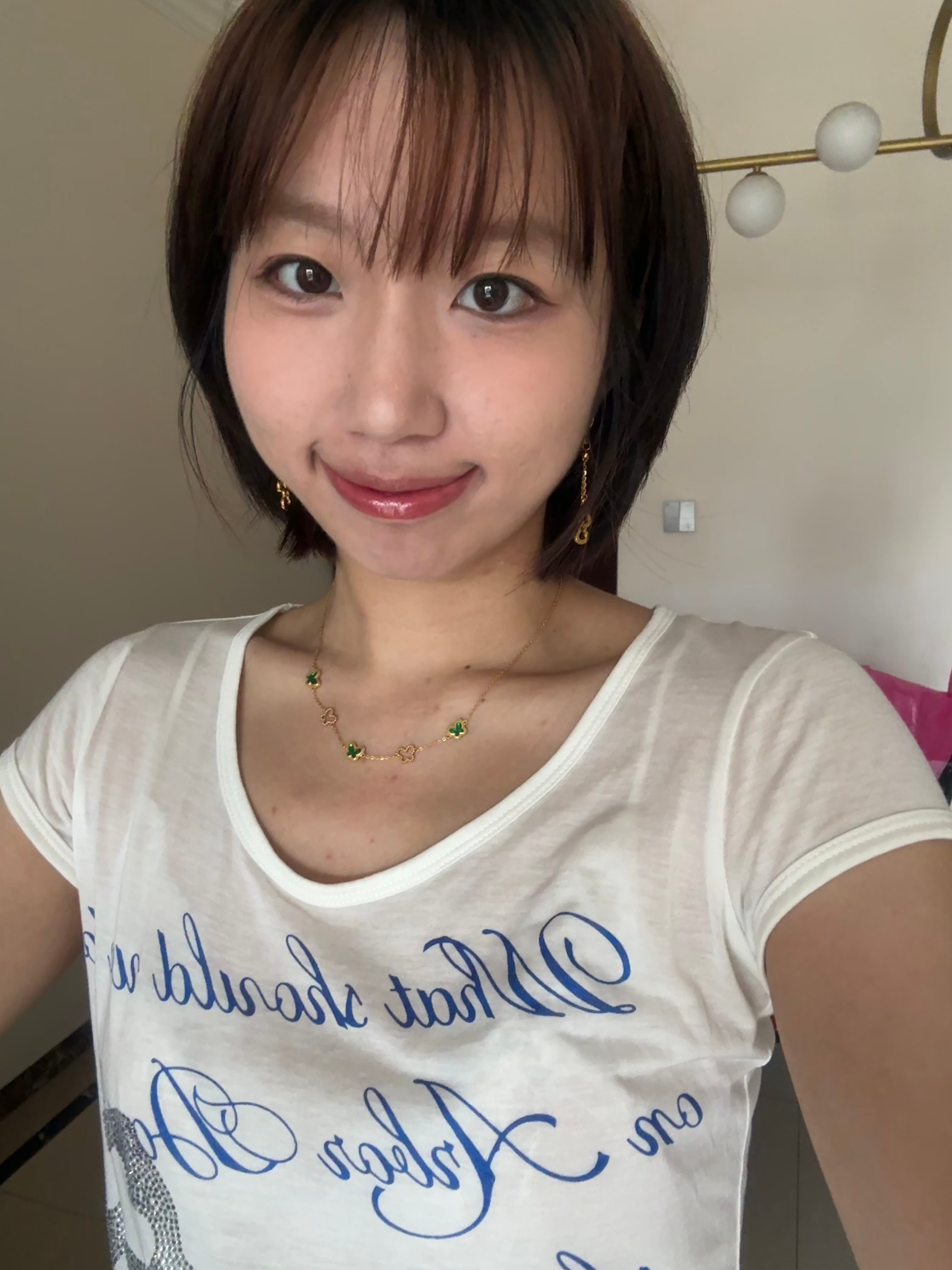 头发长长了 
