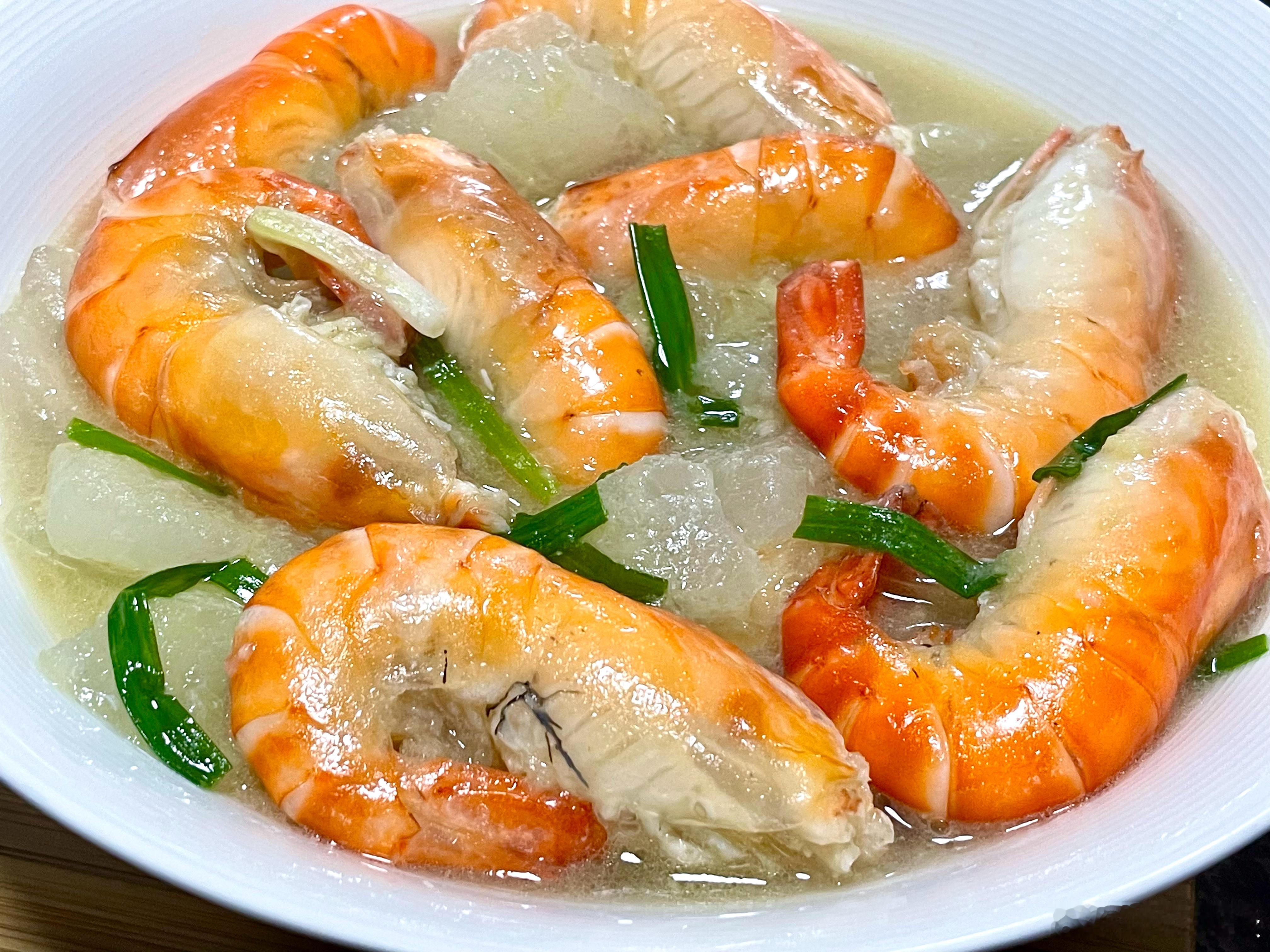 生活手记 老黄瓜烧大头虾 