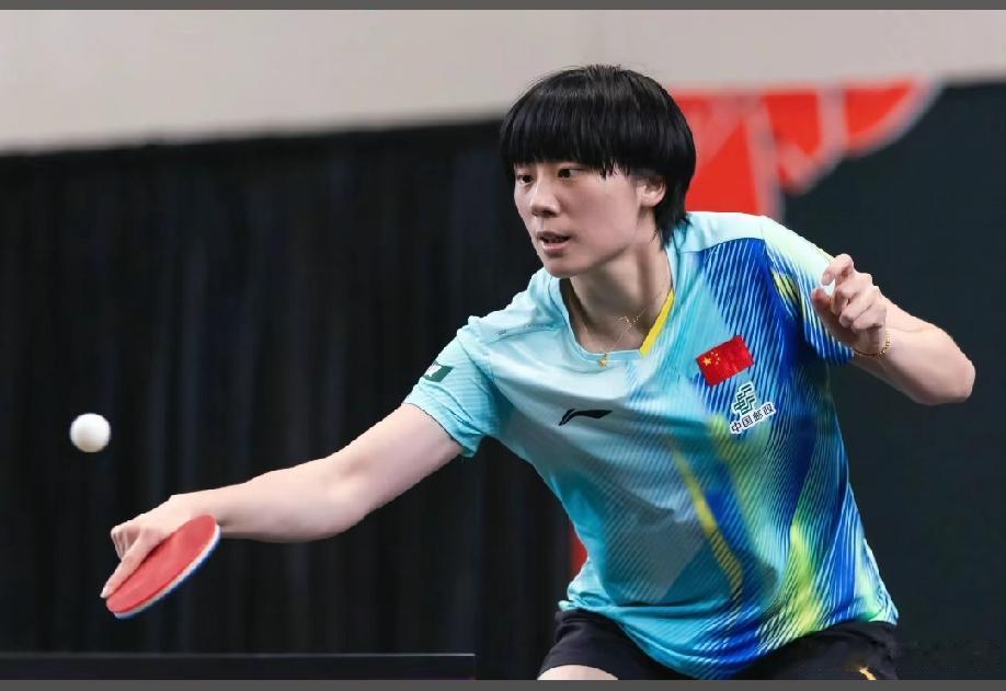 陈熠这下要哭了，
不是她输给了韩莹，而是在2:0的优势下丢了此局，这对她来说，是