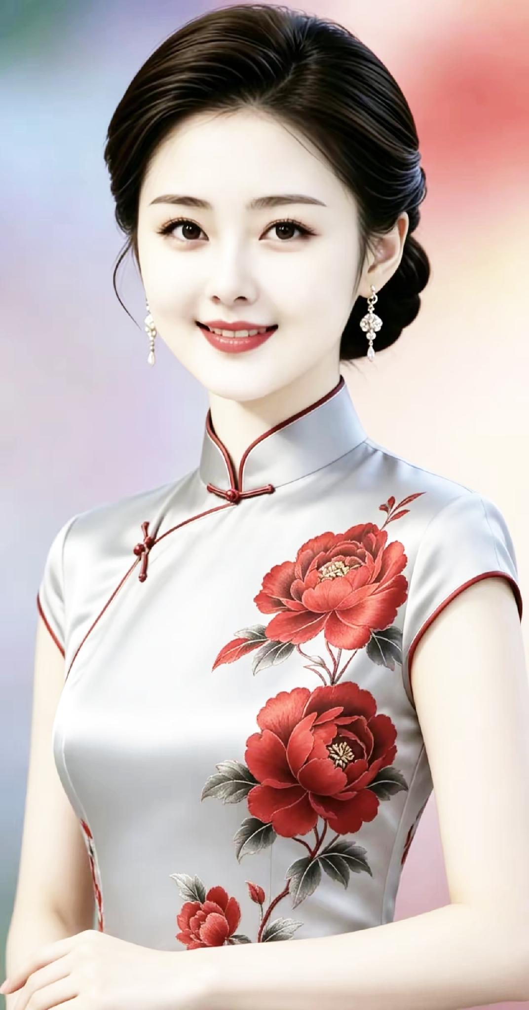 优雅旗袍，绽放东方韵味！🌸💃
