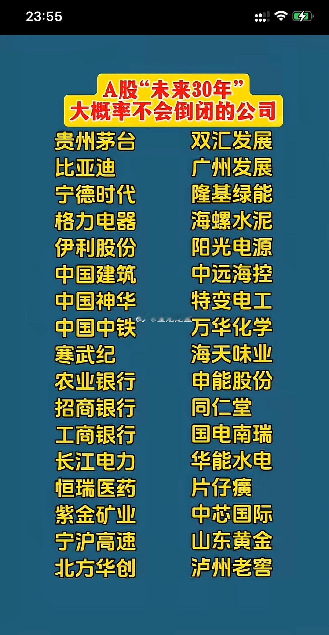 不存在三十年不败的企业，更不存在闭眼买入就能赚钱的股票。A股