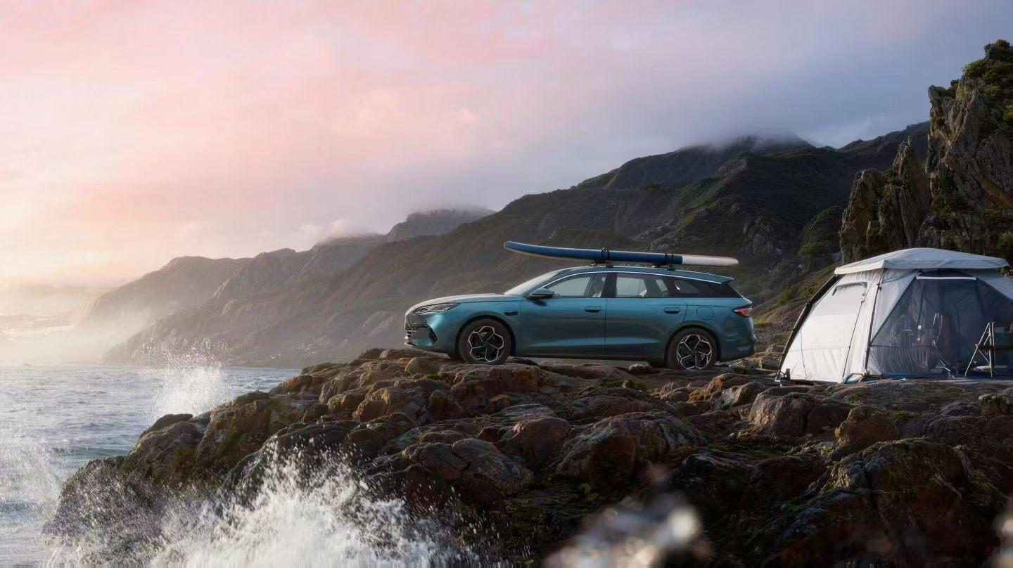 天地无疆，山海无界心之所向，皆可抵达2026款海豹06DM-i旅行版 拓界而来全