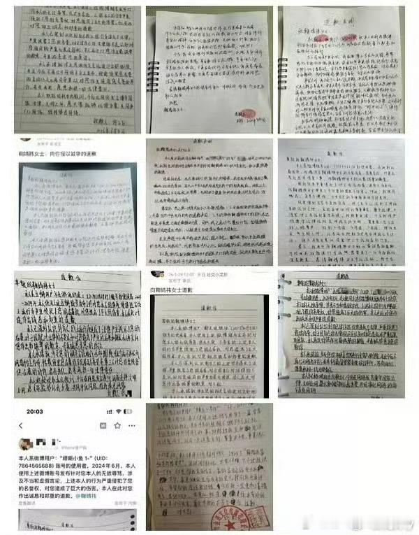 鞠婧祎告黑网络不是法外之地 除非你想练字！管好自己的言行举止 营造良好网络环境从