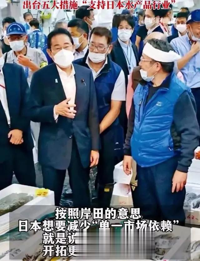 日本首相岸田文雄宣布出台5项措施，以支持日本水产品行业。

在福岛核污水已经排入