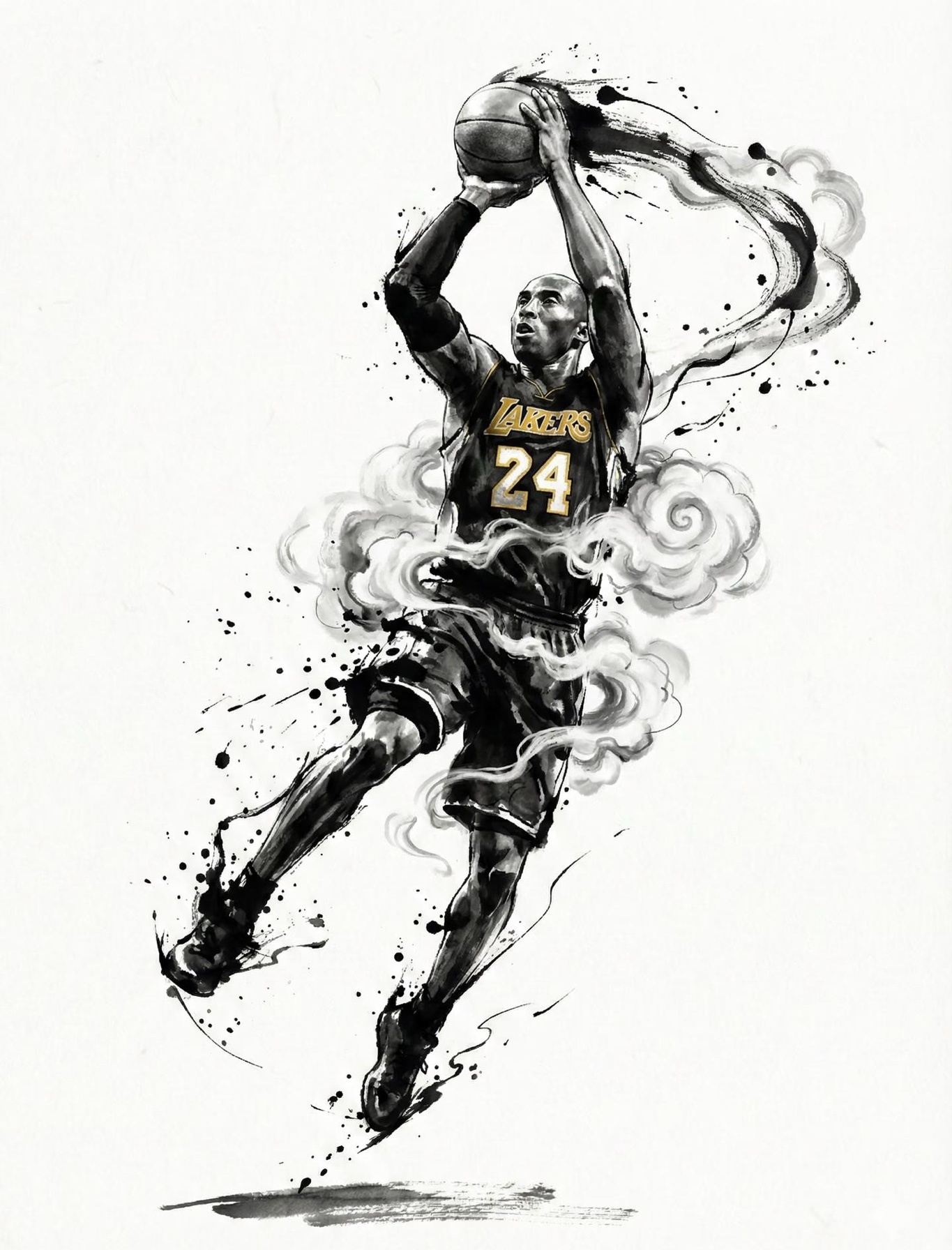 凌晨四点🕓💜💛科比KobeBryant凌晨四点