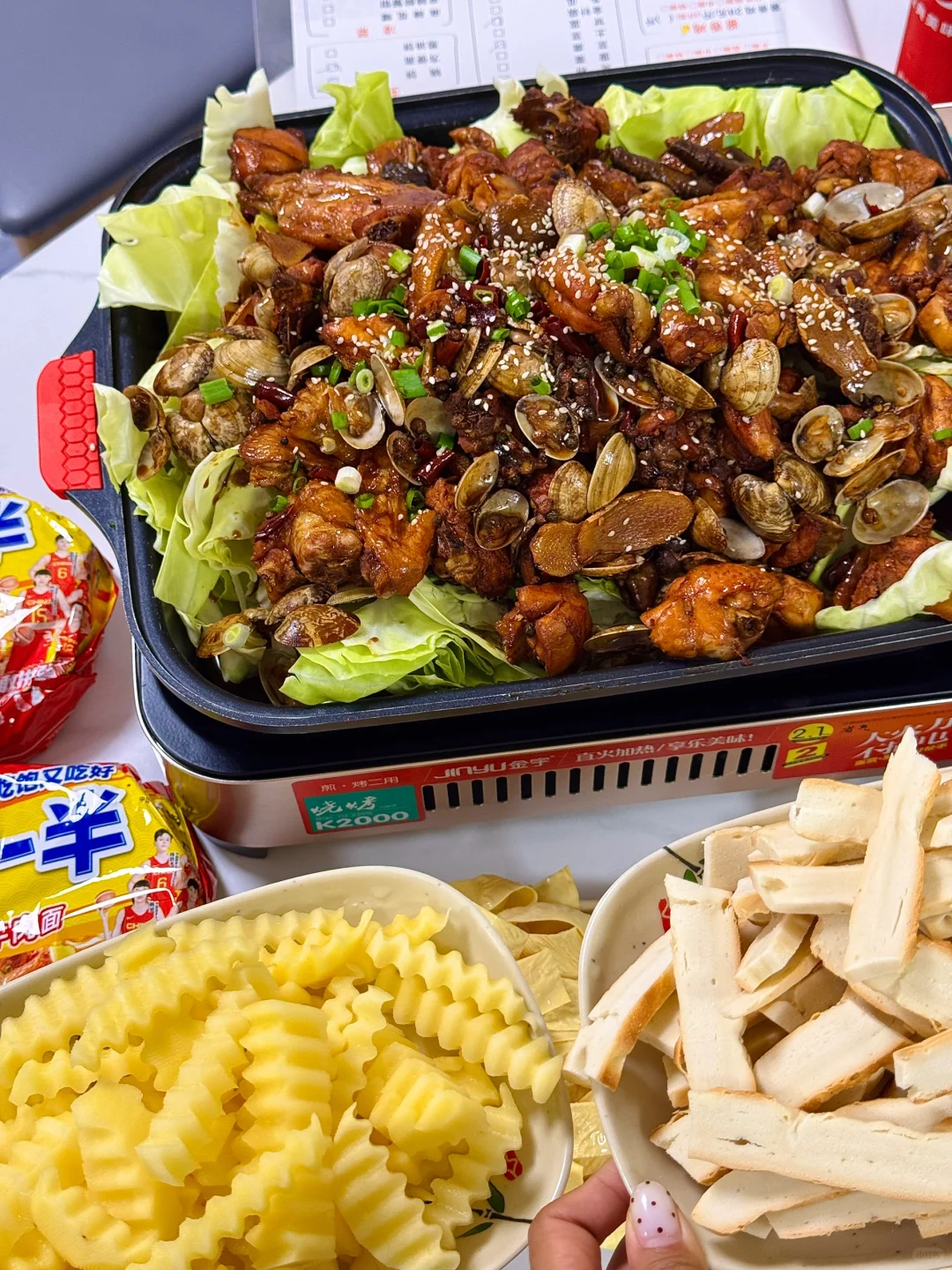 来淄博吃蛤蜊鸡还是不能去周村知名网红店