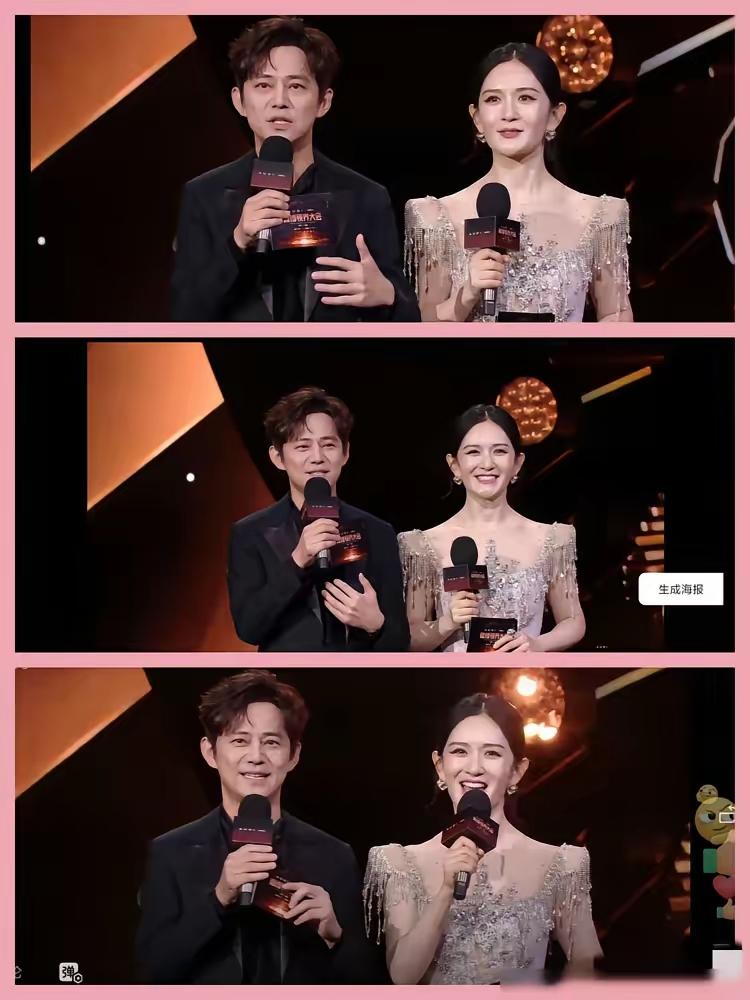 【何炅救谢娜】
无论在舞台，还是在线下发文，何炅都是使出浑身解数救谢娜。
在舞台