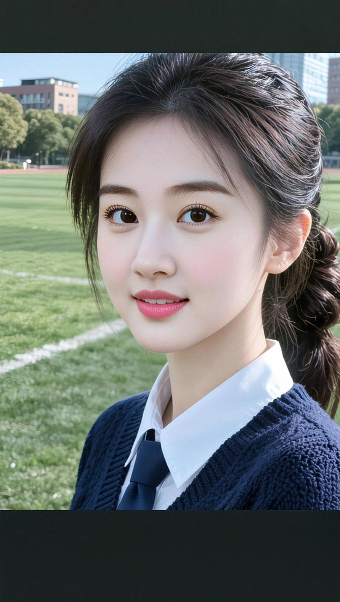 校园清新照 高颜值