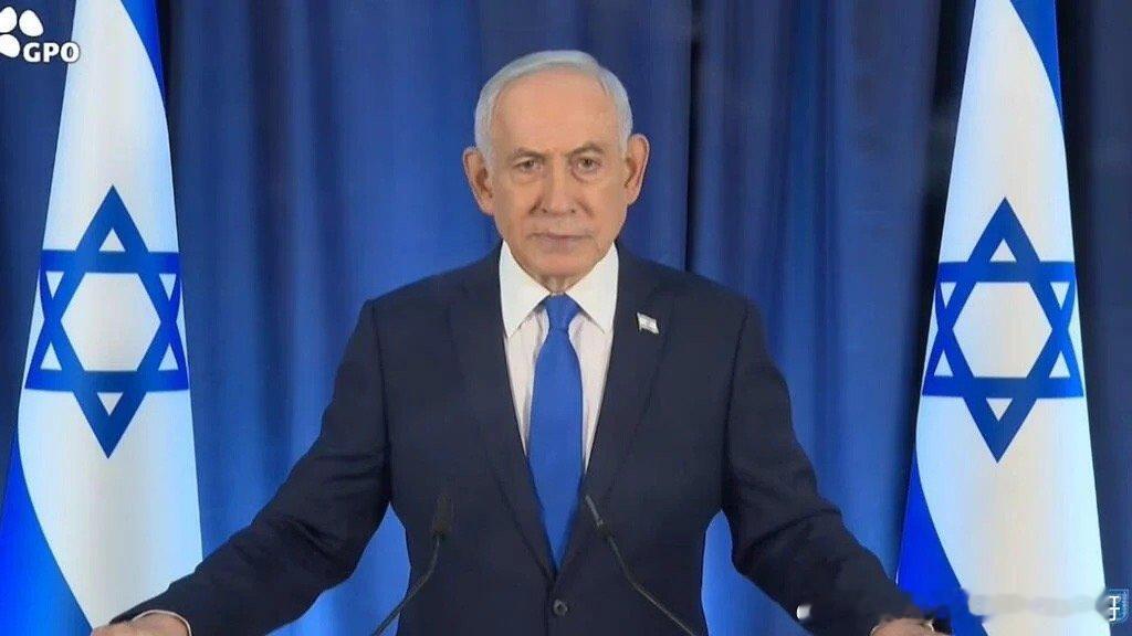 傀儡开战13天以来，内塔尼亚胡第一次组织了记者会，当被问及伊朗新任最高宗教领袖时