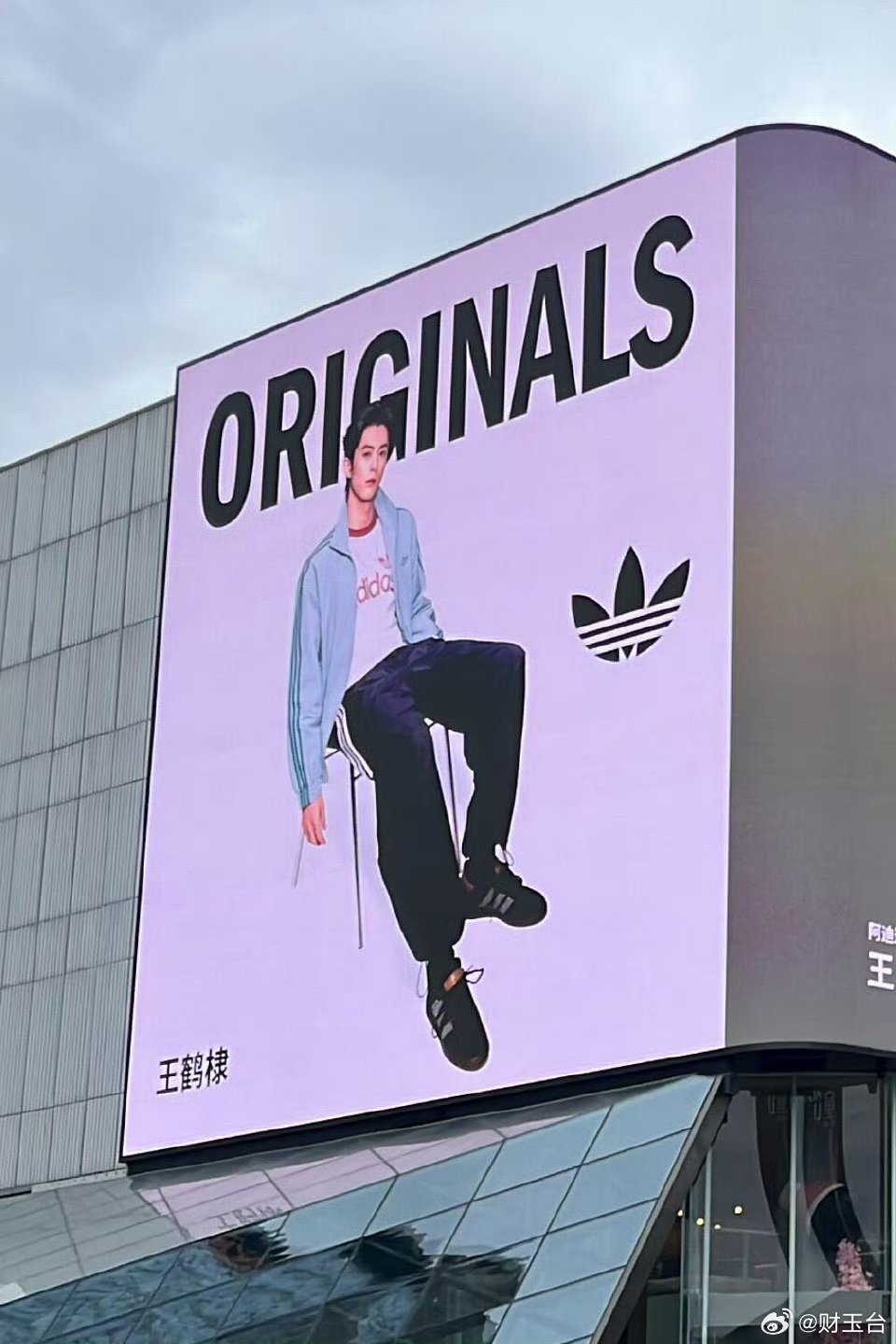 王鹤棣 阿迪达斯王鹤棣官宣成为阿迪达斯品牌全系代言人，全球同步、全线覆盖、最高规